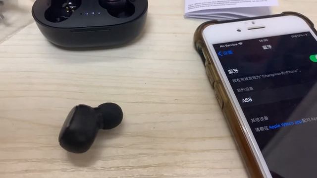 A6S Bluetooth earphones смотреть онлайн