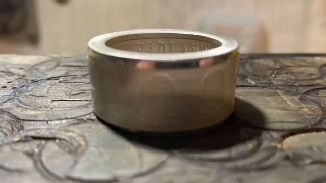Кольцо из монеты Череп своими руками за 9 секунд смотреть онлайн