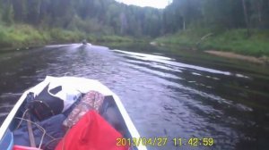 Болотоход Sea Pro 6,5 и лодка Романтика 2 в тайгу вверх по порожистой реке