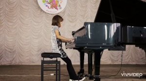 Ковалевская Анна. А.Петров "Марш" из к/ф "Жестокий романс"