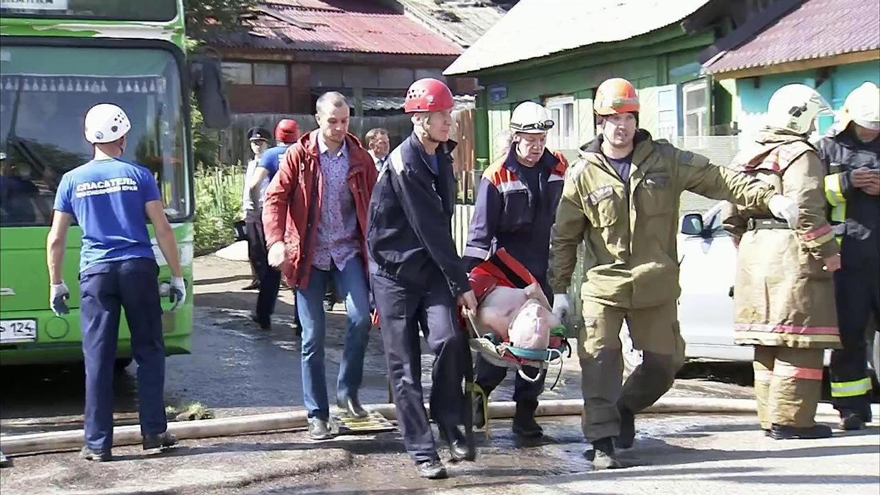 В Красноярске пожар в частном доме престарелых унес жизни трех человек
