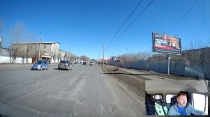 Курган // проезд по городу.