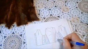ЖИЛЕТ из кусочков меха в технике ЛОСКУТНОЕ ШИТЬЕ (пэчворк) МК