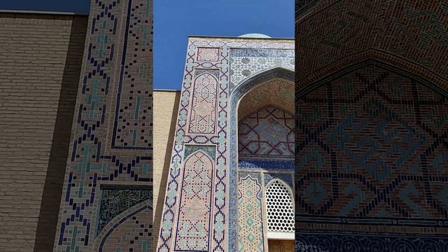 Inside Shakhi-zinda, Samarkand, Uzbekistan. Внутри Шахи-зинда, Самарканд, Узбекистан.