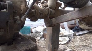 Подкачка шин вездехода.  Ревизия переднего моста.