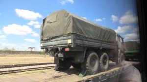 Переброска военных в Крыму. Что происходит? Эшелоны военной техники в Крыму под Феодосией.