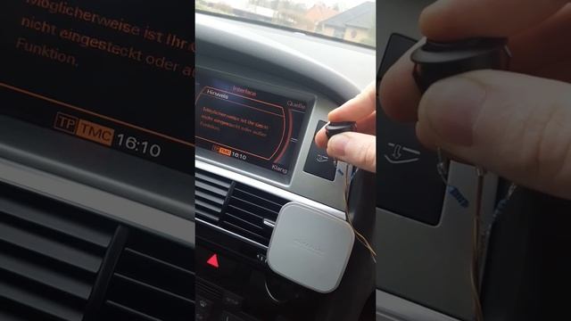 Audi A6 4F MMI 2G AMI USB AUX Umschalter