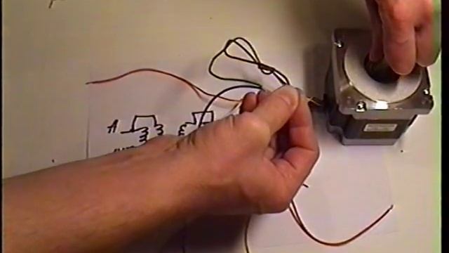 Как соединить обмотки шагового двигателя (параллельное подключение) - Stepper motor winding смотреть онлайн