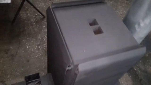 Конвекторный обогреватель с пеллетной гарелелкой  2