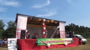 Манижа Аминова,фрагмент выступления на фестивале "Катюша",Смоленская обл.,село Всходы,19.08.2017г.