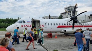 ATR 72 а/к КрасАвиа | Рейс Стрежевой — Томск