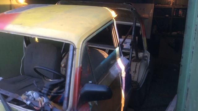 Распил кузова чтоб выкинуть его