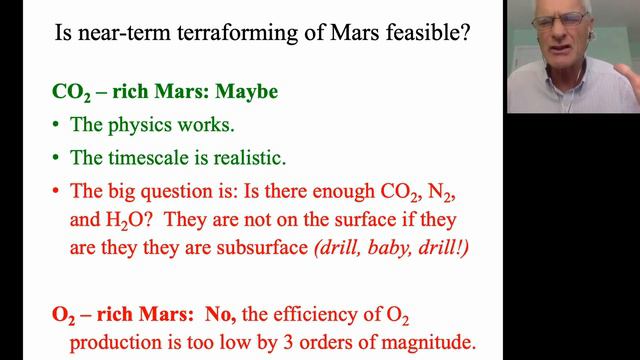 Dr. Chris McKay - Terraforming Mars - 2021 Mars Society Virtual Convention смотреть онлайн