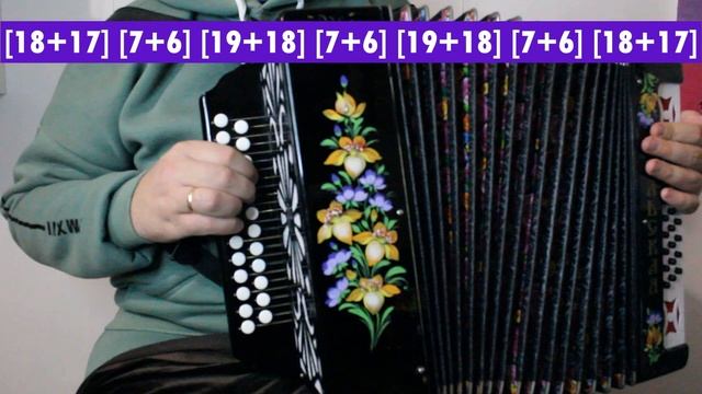 ПОДГОРНАЯ || РАЗБОР НА ГАРМОНИ || НИКОЛАЙ ГОЛОВИНОВ || СЕМЕЙНАЯ МАСТЕРСКАЯ 