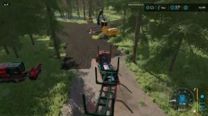 FS22?Umbreon Valley #02 ? Pure Logging - Loading Ship !