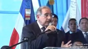 Danilo medina dice "coño" en pleno discurso