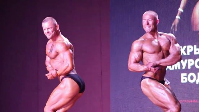 Чемпионат по бодибилдингу и фитнесу, Благовещенск, мужчины смотреть онлайн