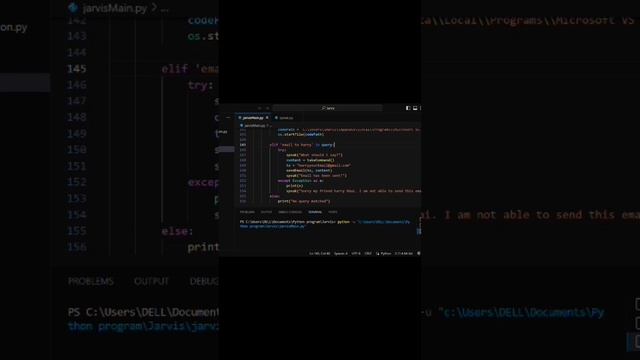 AI Jarvis using Python #coding #python #machinelearning #artificialintelligence #pythonlovers#jarvi