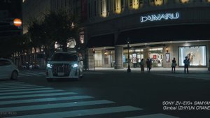 SONY ZV-E10 Cinematic Street Videography Test by Night  Low light