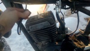 Такого я еще не видел, калийное зажигание, мотоцикл Минск
