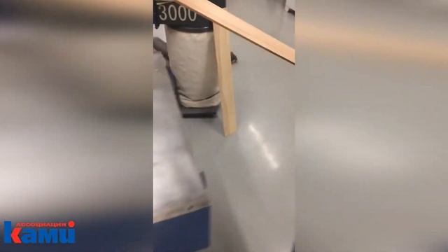Рейсмусовый станок со спиральным валом QUADRO 63W. Строгание ламелей дуба на рейсмусе Квадро 63W