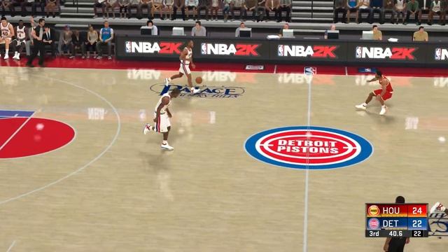 Классика НБА 90-х: Детройт Пистонс - Хьюстон Рокетс (1080p, 60fps) смотреть онлайн