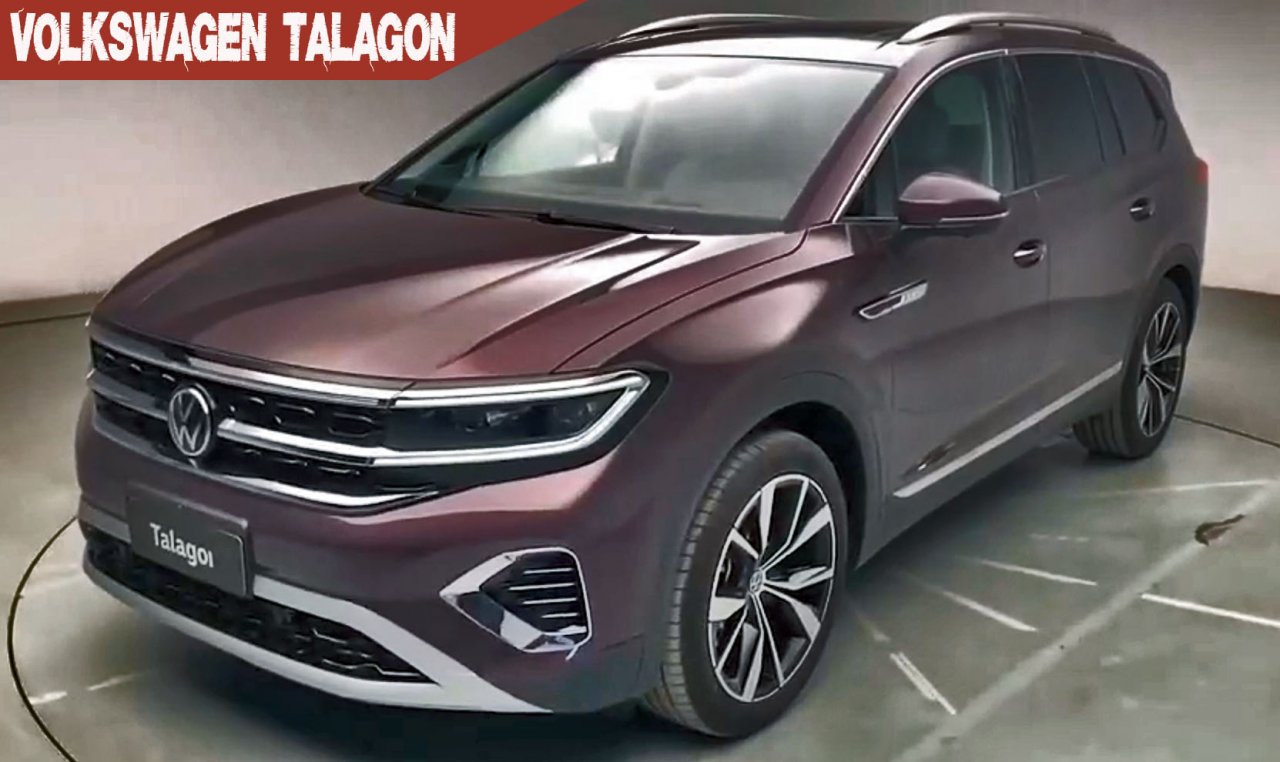 Новый 2022 Volkswagen Talagon: Интерьер и экстерьер гигантского кроссовера