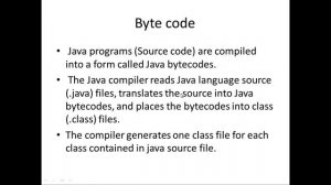 Object Oriented Programming in Java: JVM and JRE