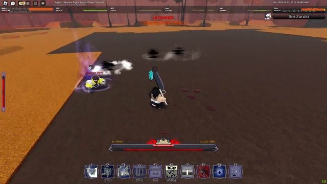 Spending 100 Days as Kenpachi Zaraki in Peroxide... (Bleach Roblox) смотреть онлайн