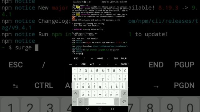 How to make website with just mobile 100% working || termux