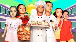 Ням-Ням Фрукты и Овощи | Kukus Детские Песни | Yummy fruits & vegetables in Russian