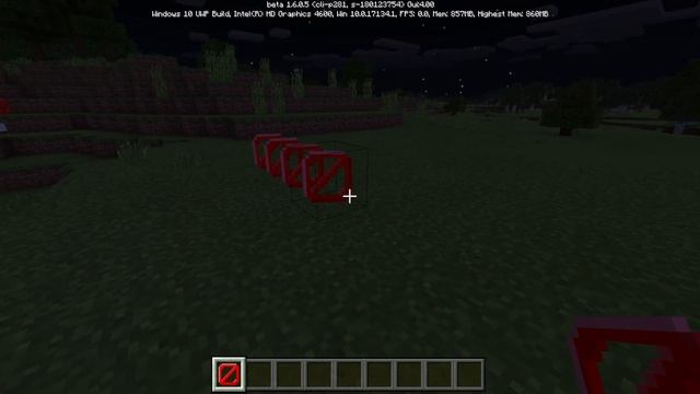 Minecraft Beta 1.6.0.5 (Bedrock Update Aquatic -Phantom Update!) смотреть онлайн