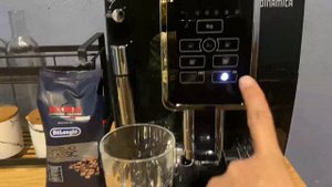 How to set up Delonghi Dinamica coffee machine