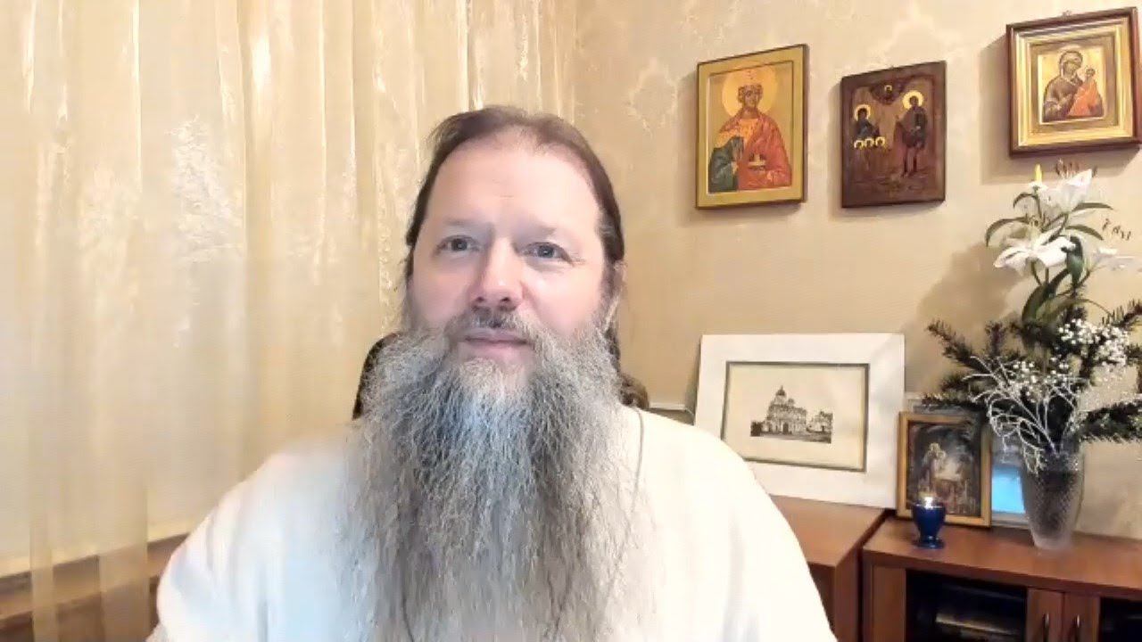 "Беседа о Рождестве Христовом. Ответы на вопросы". Видеоконф. с о.Артемием Владимировым. 090121.