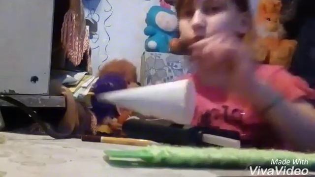 DIY ёлочка. Декор рабочего стола смотреть онлайн