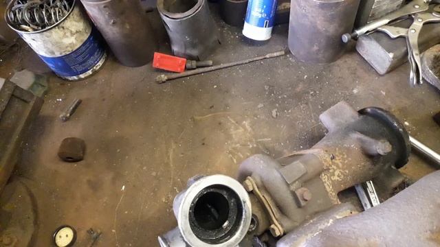 Замена турбины. мерседес атего. смотреть онлайн