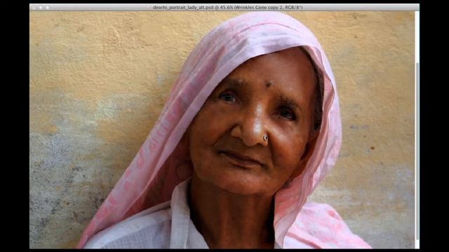 Old woman made young - Photoshop magic смотреть онлайн