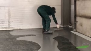 Ремонт пола в гараже