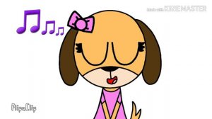 Victoria sings the banana splits show theme song