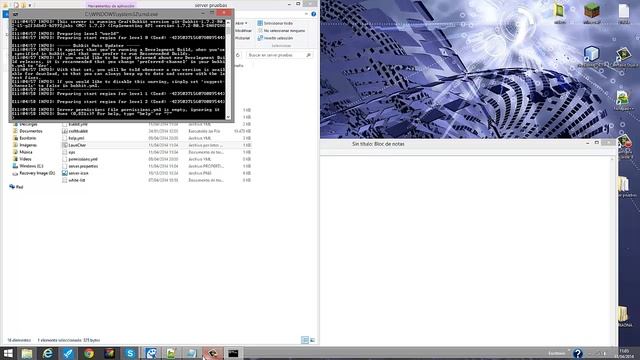 Como aumentar la Ram a un server bukkit y solucionar el JAVA - Español смотреть онлайн