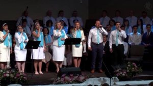 Боже коснись меня Духом - групповое пение на Троицу