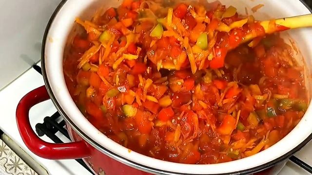 Салат на зиму с болгарским перцем Пальчики оближешь