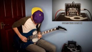TESTING THE PEDAL - EHX METAL MUFF - With Jackson Dinky JS32 Floyd Rose