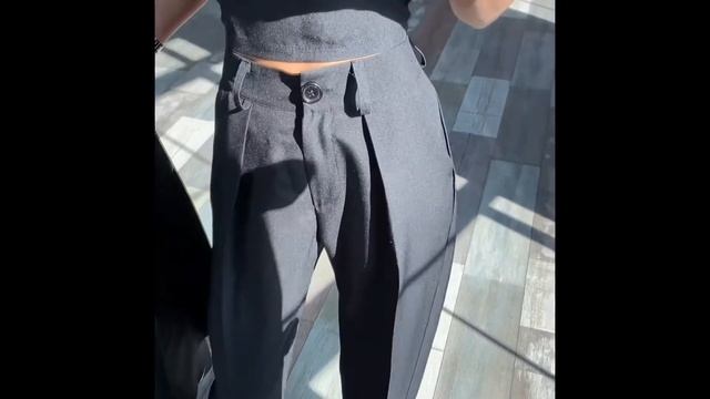 Женский костюм тройка черный смотреть онлайн