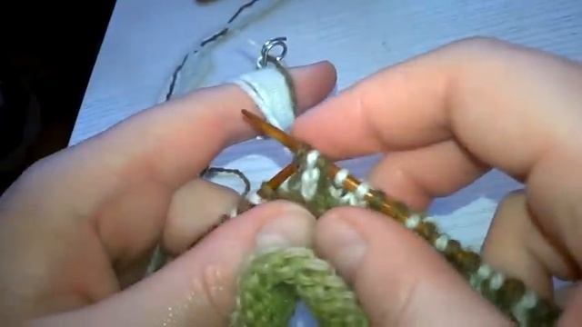 Жаккард без протяжек с наперстком