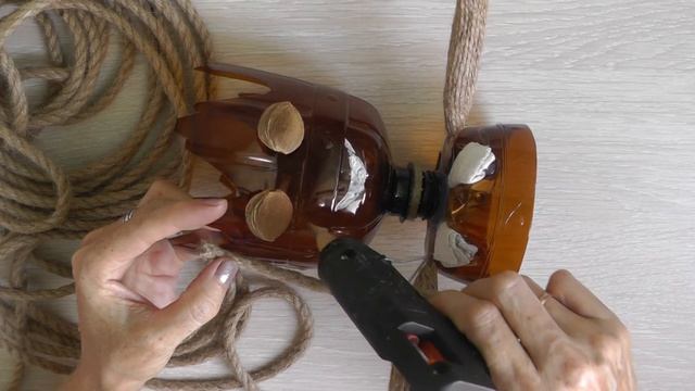 Из джута своими руками. Ваза, кашпо, карандашница, подставка для телефона, держатель для колец. Гру смотреть онлайн