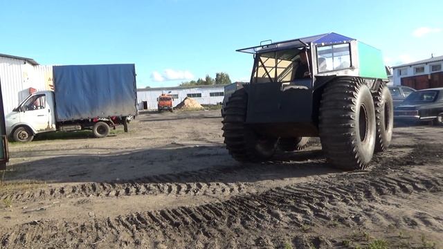 Строю новый вездеход. Второй выезд из гаража смотреть онлайн