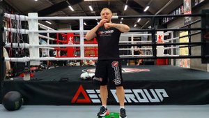 Тренировка по боксу. Сайд степ