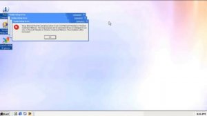 Windows Whistler Crazy Error