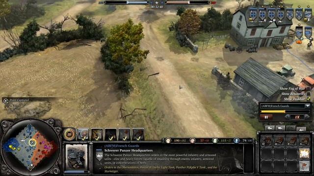 Company of Heroes 2 Western Armies #20 OKW Wehr vs US Shifting Fronts смотреть онлайн